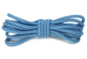 Rope Laces I Bright Blue & White by One-Up