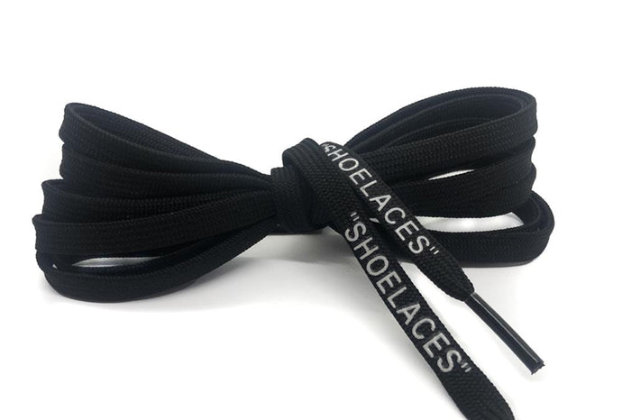 Off-White Style Laces I Black by One-Up