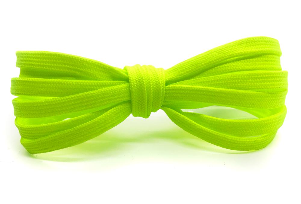 Flat Laces I Neon Yellow by One-Up