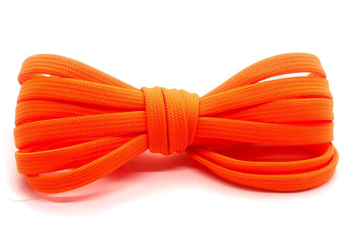 Flat Laces I Red Orange by One-Up