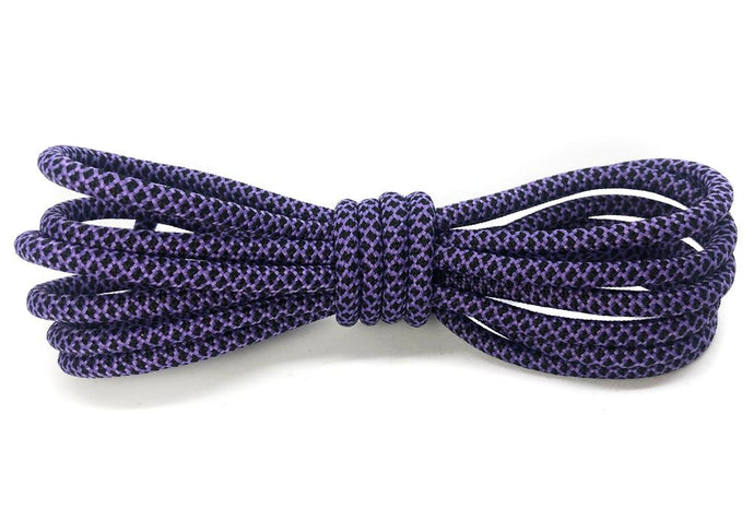 Rope Laces I Black & Purple by One-Up