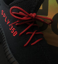 Load image into Gallery viewer, Rope Laces I Red &amp; Black by One-Up

